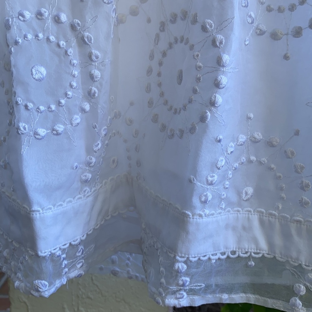 Lilly Pulitzer-wht. empire dress sz. 8 excellent condition - Picture 11 of 15